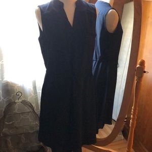 Navy blue dress